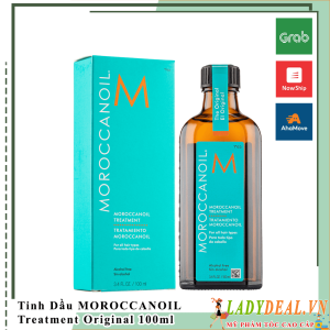 Tinh dầu dưỡng tóc Moroccanoil Treatment  Orginal Tiêu Chuẩn |Chính Hãng - 100ml