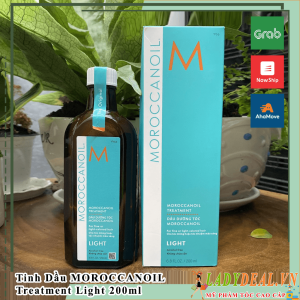 Tinh dầu dưỡng tóc Moroccanoil Light Treatment  200ml - Chính Hãng