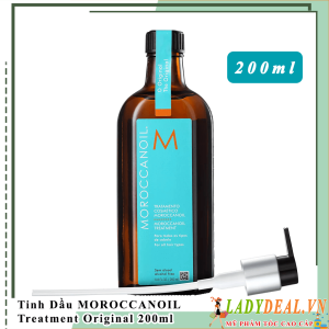Tinh dầu dưỡng tóc Moroccanoil Treatment Orginal Tiêu Chuẩn | Chính Hãng - 200ml