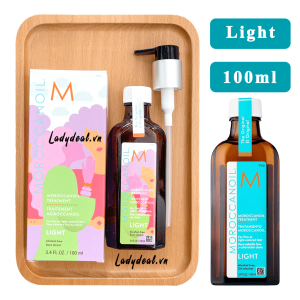 Tinh dầu dưỡng tóc Moroccanoil Light Treatment 100ml - Chính Hãng